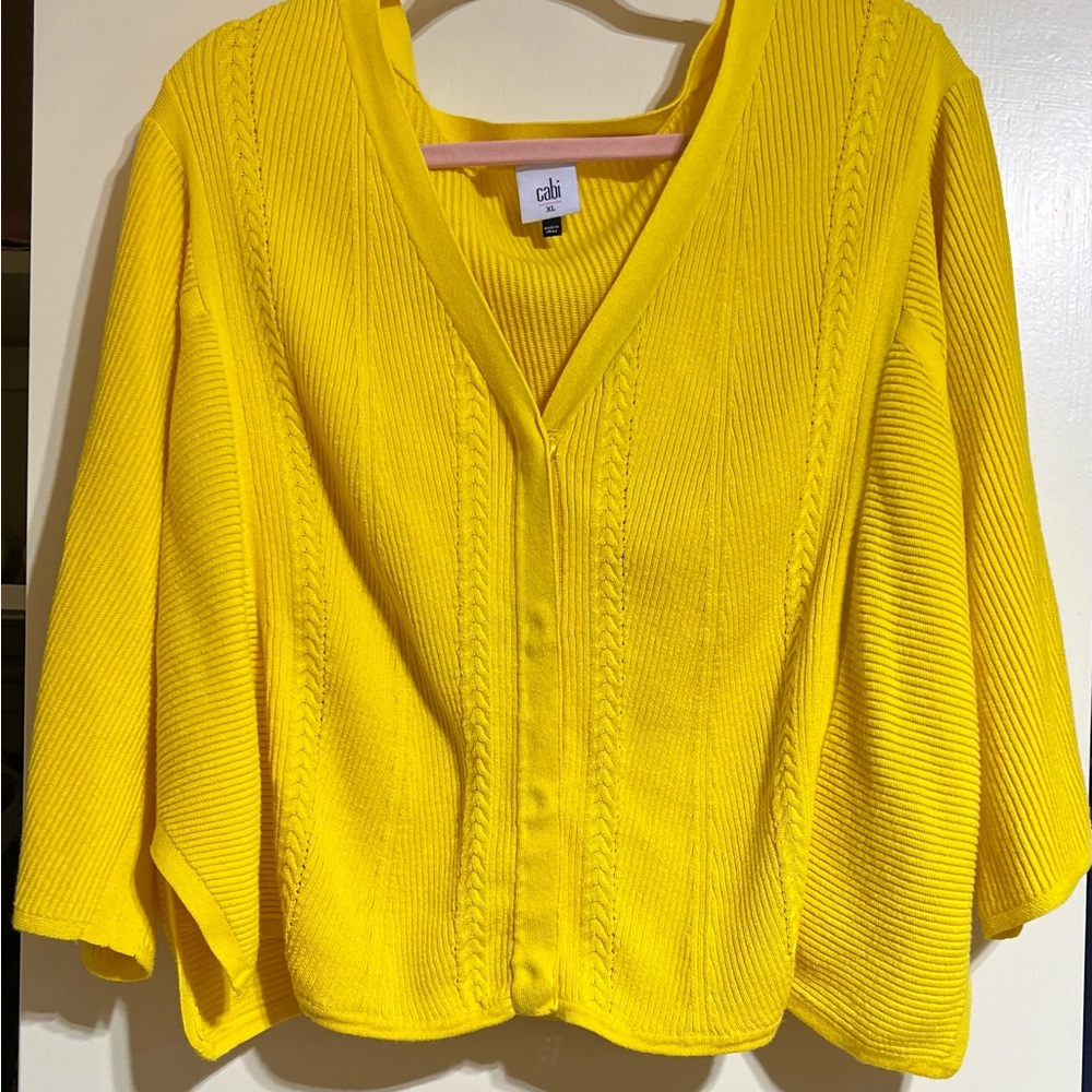 CAbi V-neck Summer Cardigan